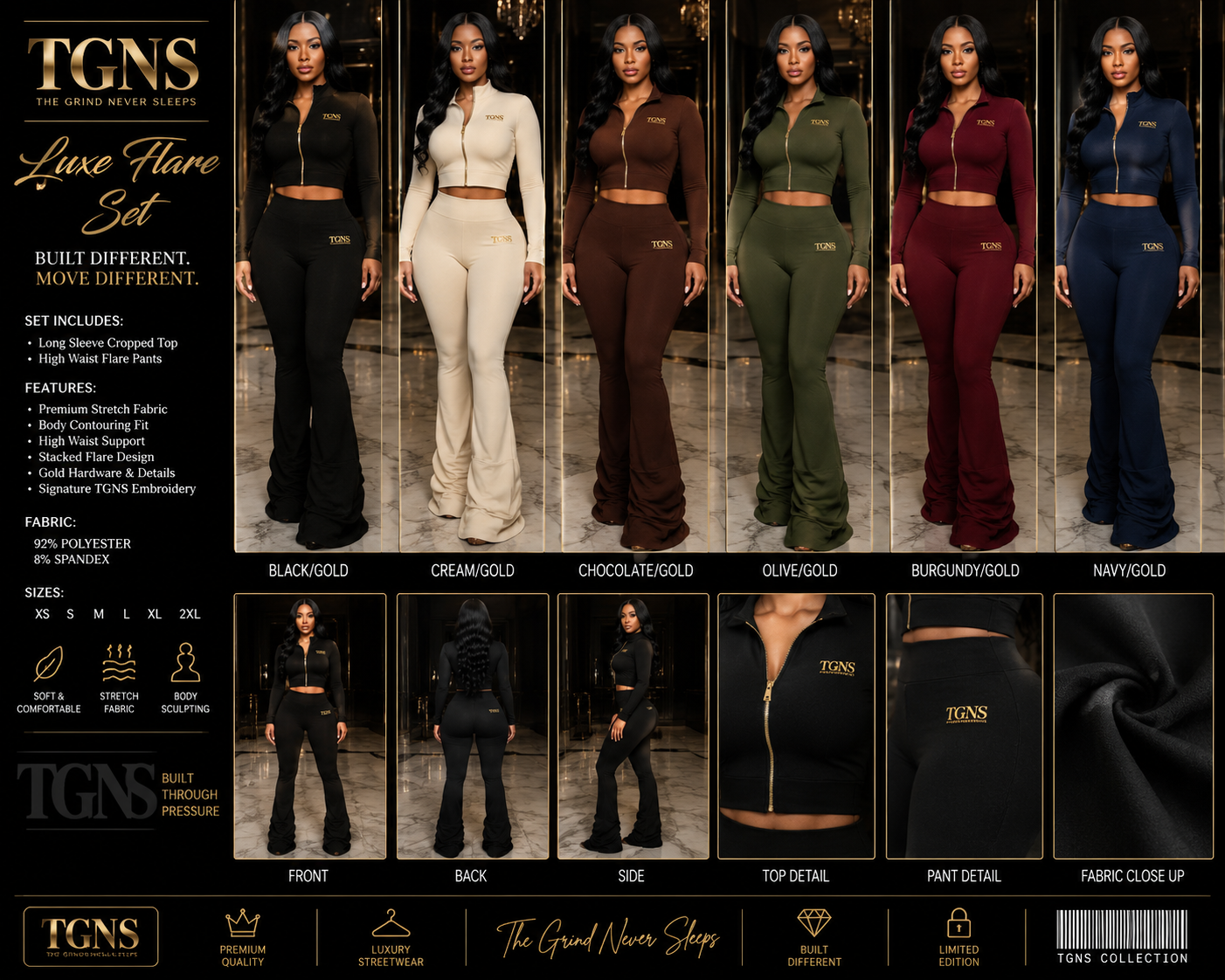 TGNS Luxe Flare Set