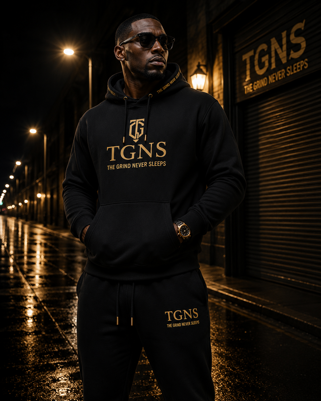 TGNS Premium Hoodie  - Built Through Pressure