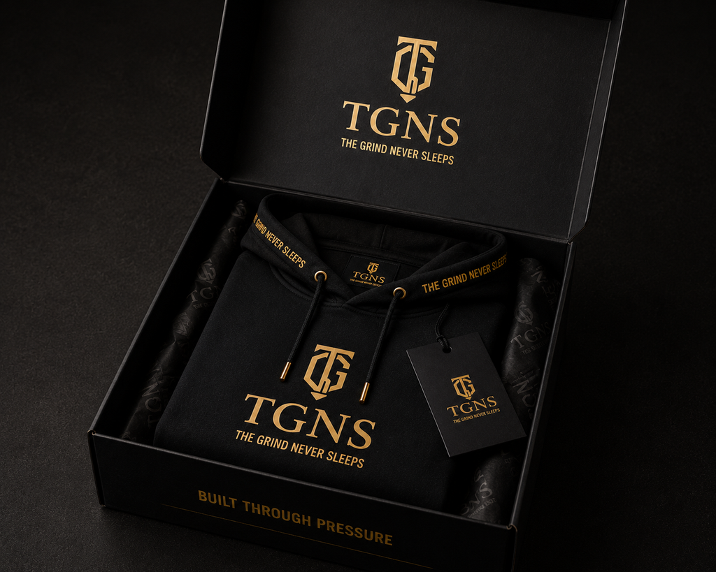 TGNS Premium Hoodie  - Built Through Pressure