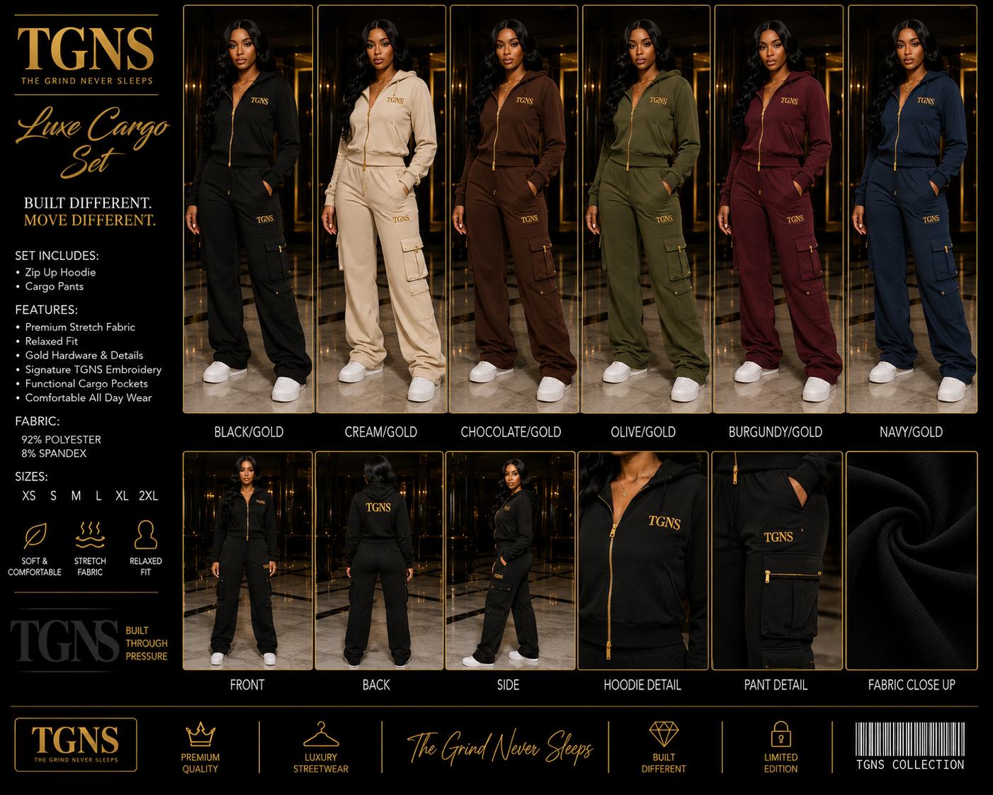 TGNS Luxe Cargo Set